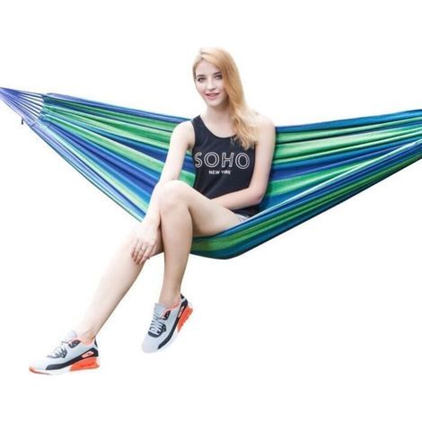 Hamac Toile À Voile 2 Personen 200 Kg – Blau – Epe Top