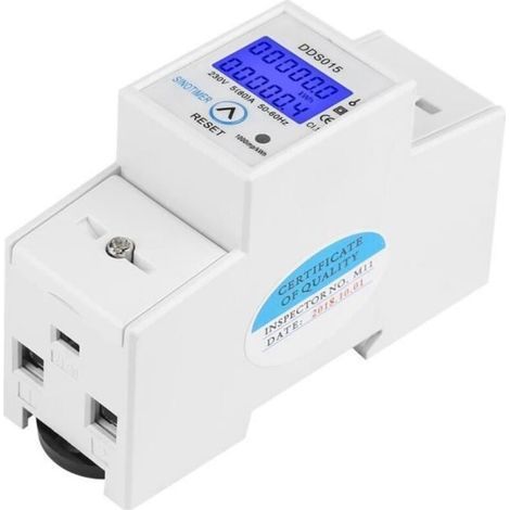 Energierechner - Xuyan - Dds015 - 5-80a - 230v - Lcd Monophasé