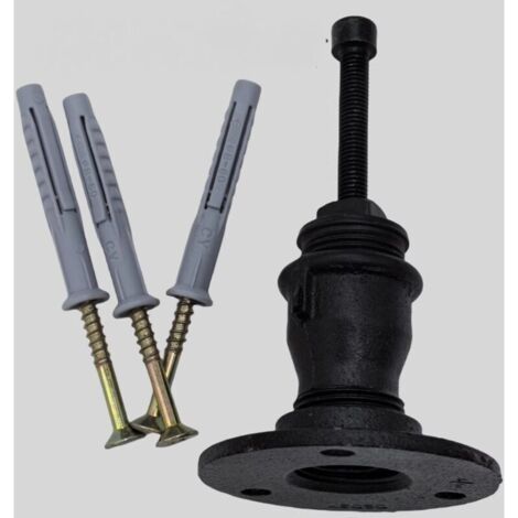 Treppengeländer-handlaufhalterung – Schwarze Treppenhandlaufhalterung Im Industriellen Stil, Dicke Eisen-handlaufhalterung Für Treppenhandlauf-wandmontage, 66