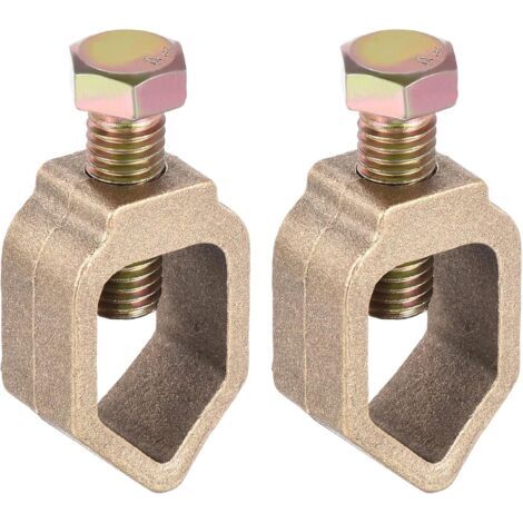 2er-pack Erdungsstab-erdungsklemme, 20,7 Mm, Drahtverbinder, Ideal Für Den Rohrbereich