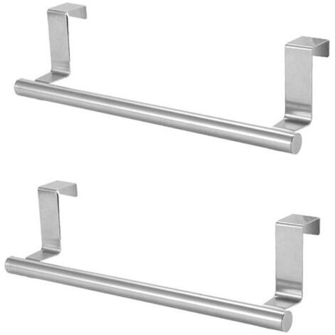 2er Set Hängende Geschirrtuchhalter Ohne Bohren, Länge 23,5 Cm