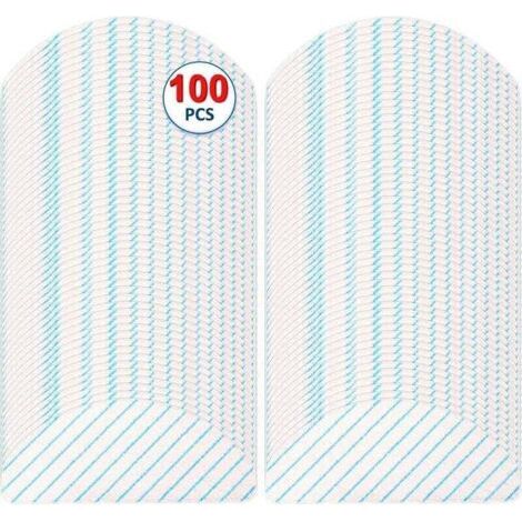 (100 Stück) N10 Einweg-tampons Für Ecovacs, Xu, Deebot Ozmo N10/ N10 Plus/ T8/ T8+/ T8 Aivi/ T9/ T9 Max