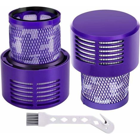 Memkey – Hepa-filter Für Staubsauger Dyson V10 – 2 Ersatzfilter – 99,97 % Staubentfernung – Kompatibel Mit V10 Absolute Animal Motorhead – Dy-969082-01
