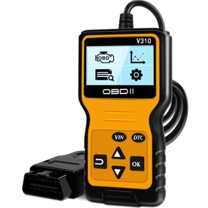 Pr-obd2-scanner, Universeller Obd-ii-scanner, Standard-motorcode-lektor Für Automobile, Can-diagnose-analysetool Für Obd-protokollfahrzeuge Seit 1996 (jaune)