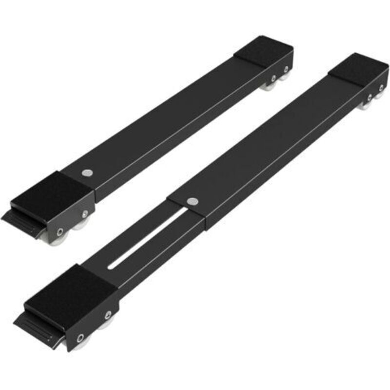 Pr Tambour Mobile Erweiterbar Für Spülbecken, Kühlschrank, Spülbecken, Spülbecken, Schwarz