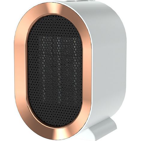 Heizlüfter – 1200 W Energiesparender Kleiner Tragbarer Keramik-raumheizer Für Badezimmer Und Büro Mit Weißem Luftfilter.