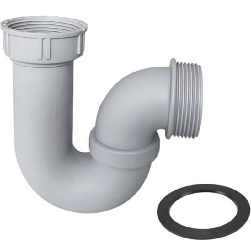 1 Stück Waschbeckensiphon, Waschbeckensiphon, 45 Mm Innengewinde, 47 Mm Außengewinde, U-winkel Zum Schutz Vor Gerüchen