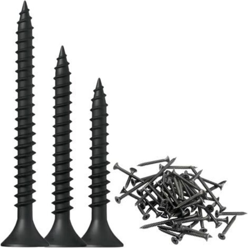 100 Stück Selbstschneidende Holzschrauben, Kreuzschlitzschrauben, Selbstschneidende Schrauben, Befestigungsmaterial, M3,5 X 30 Mm