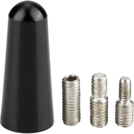 3cm Antenne 3cm Aluminiumlegierung Autodach Kurzstabantennenadapter Sfür Honda Chevrolet