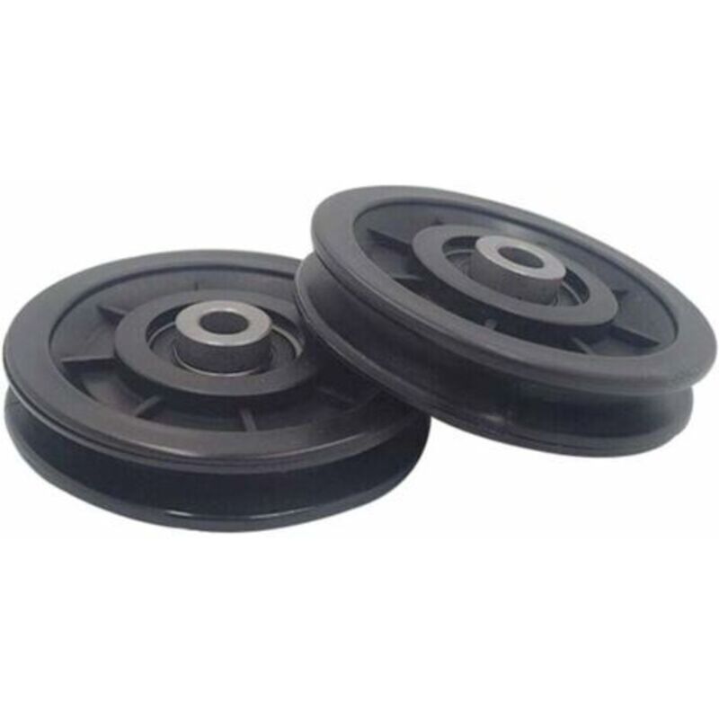 Zvd-90 Mm Lager-nylon-riemenscheibe, Krafttrainings-riemenscheibe, Universalrad Für Kabelmaschinen-fitnessgeräte, Garagentor, Schiebetür-riemenscheibe