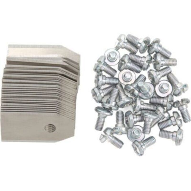 30 Stück Edelstahlmesser Für Robotermäher 35180,6 Mm Silber -
