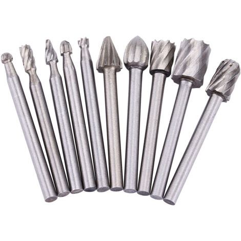 Satz Mit 10 Stück Hochgeschwindigkeitsstahl-schleifscheiben Für Metalldreh- Und Rotationsfräsmaschinen-zimmerei -