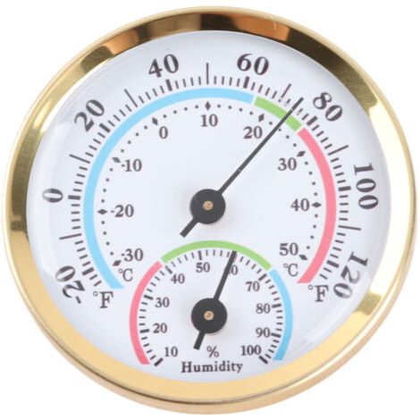 Mini-hygrometer-thermometer Für Den Innenbereich, Für Büro, Zuhause, Garten, Gewächshaus, Ohne Batterie –