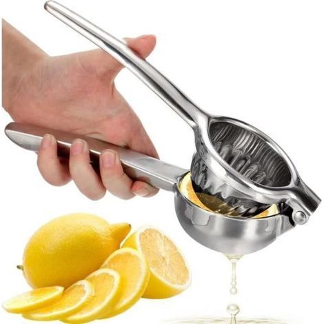Presse Agrumes Presse Citron Manuel Incassable Acier Inoxidable 18/10 (sans Bisphénol A)presse-agrumes Manuel Acier Inox