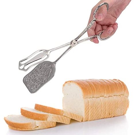 Schraubstock-brotzange Aus Zinklegierung Für Salat Und Kuchen, Cae-kopf (silber)