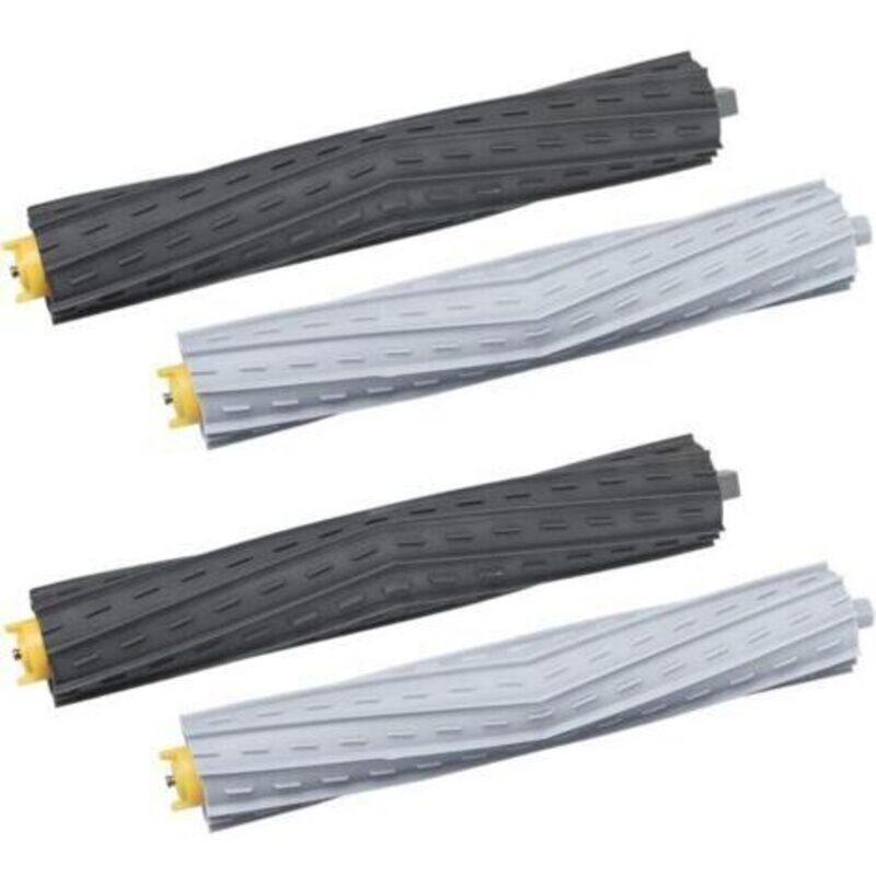 2 Kit-broschen Aus Kautschuk Für Irobot-serie 800 Und 900 Saugroboter, Austausch-brosche Für Roomba 850 860 861 866 870 880 890 960 980