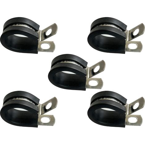 Lot Von 5 Halsketten Aus Amazon-edelstahl, 14 Mm, Banddurchmesser 0,6 Mm, Bandbreite 15 Mm
