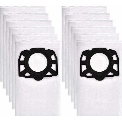 12 Beutel Staubsauger Für Karcher Wd4 Wd5 Wd6, Praktisch Für Karcher Mv4, Mv5, Mv6 Staubsauger Und Beutel