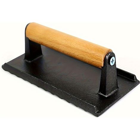 Hamburgerpresse (lot De 1) – Robuste Hamburgerpresse Mit Thermoresistenter Backform – Auflaufpresse