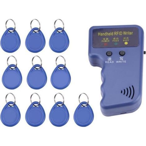 Rfid-schreibgerät – Hb058 – 125 Khz – Etikettenkopierer – 10 Stück Im Lieferumfang Enthalten – Verkabelt
