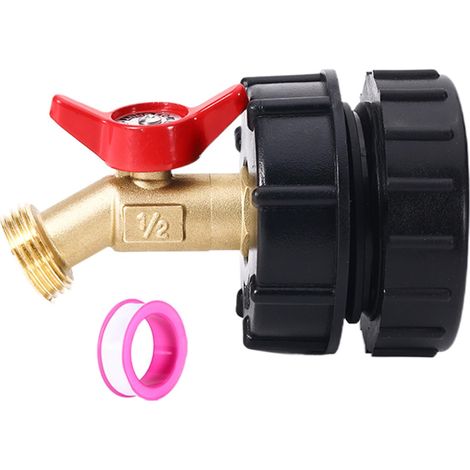 Adaptateur Pour Cuve Ibc S60 X 6 – Raccord De Tuyau En Laiton – Raccord De Replacement And Adaptateur De Robinet