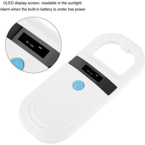 Identifikationsscanner – Pai – Wiederaufladbar – Oled-bildschirm – Speicher 128 – Lecture Fdx-b