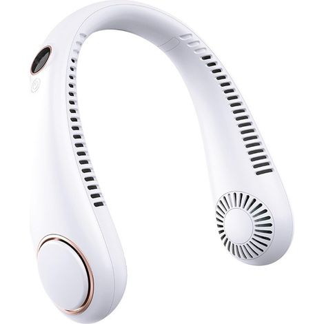 Geräuschloser Ventilator Mit Integriertem Gehäuse Und 5 Einstellbaren Betriebstemperaturen - Tragbarer Usb-ventilator Mit Langer Autonomie Und Ohne Geräusche - Ideal Für Den Einsatz Im Freien