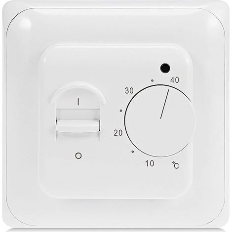 Manueller Raumthermostat Für Elektrische Solarheizung Mit Sonde Ac 220v 16a, Régulateur De Thermostat Plancher Chauffant Mécanique [energieklasse A+++]