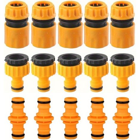 Kit Mit 15 Schnellkupplungen Und Kunststoffadaptern Für Kompatible Standarddateien Mit 1/2- Und 3/4-zoll-gehäusen.