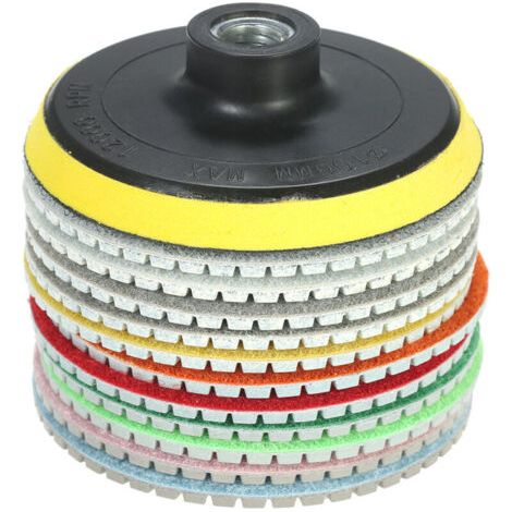 Packung Mit 12 4 Zoll 100 Mm Diamant-wasserschleifscheiben, Weiche Schleifscheiben