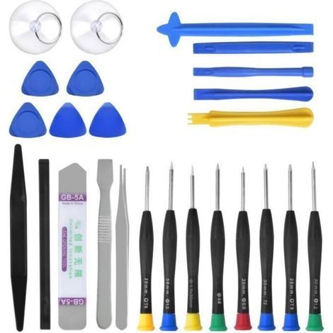 Reparaturwerkzeugsatz – Joyan – 25-teilig – Kunststoff, Gummi, Kohlenstoffstahl – Ergonomischer Griff