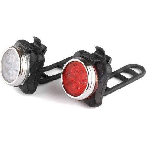 Winomo Fahrrad – Beleuchtungshebel Vorne Und Hinten – 650 Mah Lithium-batterie – 4 Lichtmodi