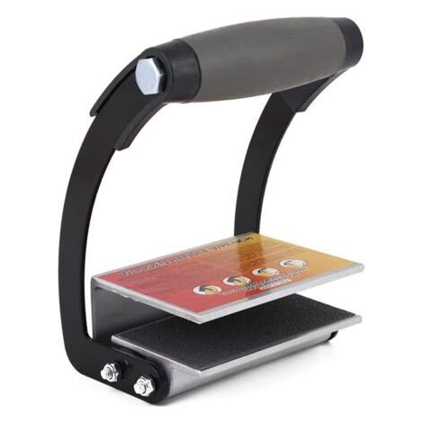 Plattenheber Aus Schwarzem Eisen, Ergonomischer Plattenheber Aus Gipskarton, Gorilla-greifer-plattenunterstützung, Sperrholzplatten-stützplatten Für Bequemes Heben
