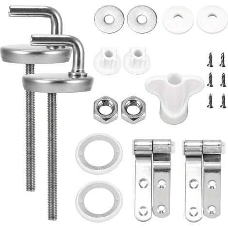 Kit De Chanières Pour Abattan De Wc – Verpackung Unter Opp-beutel