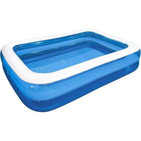 Riesenschwimmbecken - Rechteckiges Familienschwimmbecken, 262 X 175 X 50 Cm