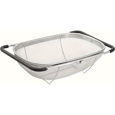Ausziehbare Tasche Aus Rostfreiem Edelstahl Für Feine Post – Ideal Zum Waschen Von Früchten Und Hülsenfrüchten
