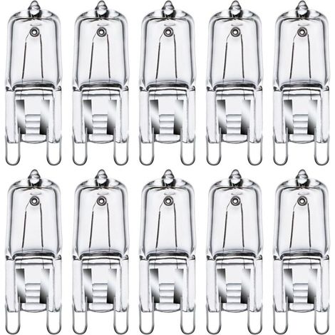 G9 Ampullen Halogènes G9 35w Ampullen Kapsel G9 230v 2800k Blanc Chaud À Intensité Variable 10er Pack