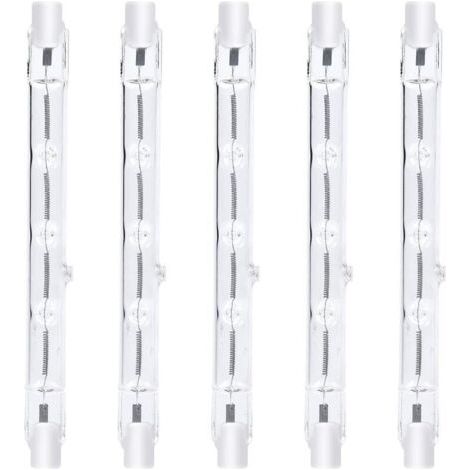 118 Mm R7s Dimmbare Halogen-stiftglühbirne 300 W Warmweiß 2800 K R7s Linear 3000 Lm Ac 220–240 V J118 Halogen-linearstrahler Für Landschaftssicherheit Straßenbeleuchtung (l