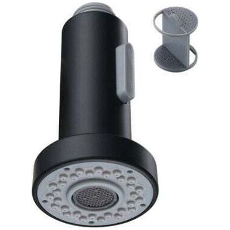Schwarzes Spray Für Küchenarmatur, 2 Modi, Sprühkopf, Küchenarmatur-spray, Ersatzspray Für Versenkbare Küchenarmatur, Chrom, G1/2