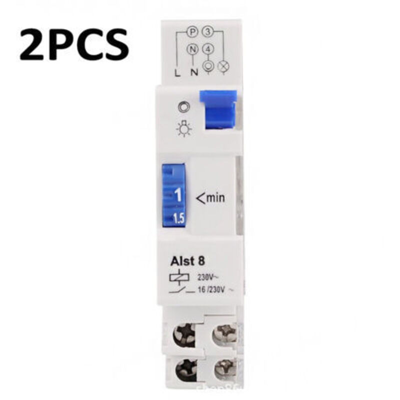 Lot De 2 Minuterie D'Escalier – Électromécanique – 4 Dirigenten – Version Francaise