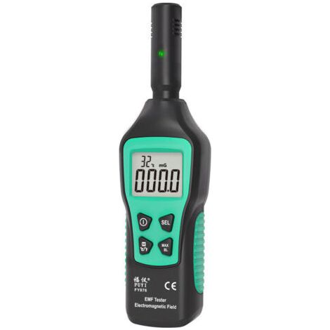 Strahlungsdetektor Für Elektromagnetische Felder, Emf-messgerät, 5 Hz–3500 Mhz Mit 3 Stufen Von Ton- Und Lichtalarm – Met01