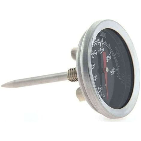 Edelstahl-ofenthermometer, Barbecue-grill-smoker-thermometer, 50 Bis 350 °c, 100 Bis 700 °f (typ A 350 °c), 1 Stück