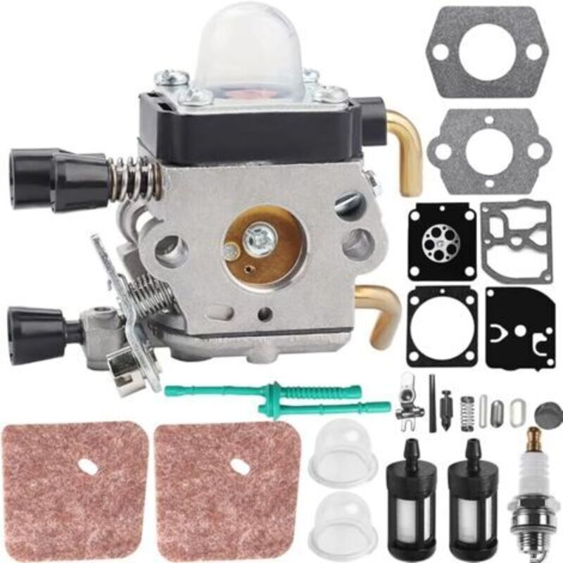 Vergaser Fs38 Fs45 Fs55r Für Stihl Fs55 Fs46 Km55r Hl45 Hs45 Fs45l Fs45c Fs46c Fs55c Fs55rc Fc55 Km55 Austauschteile Für Vergaser C1q-s97 C1q-s186 Vergaser