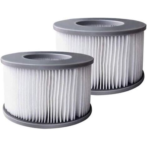 2 Stück Whirlpool-filter Für Aufblasbare Mspa-pools, Verbesserte Version Der Filterkartuschenpumpe Für Alle Aktuellen Mspa-spas H659