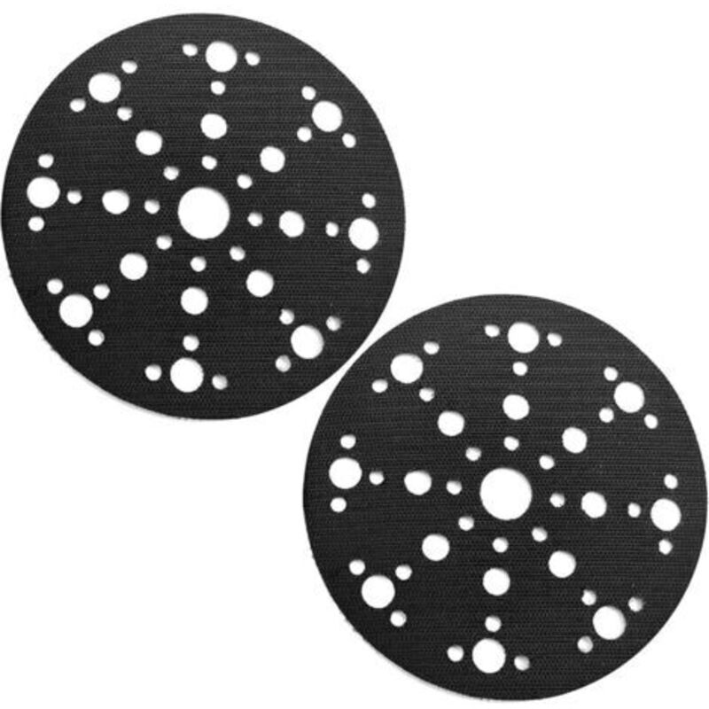 2er-pack Weiche Schleifpads Mit Schutz, 150 Mm, 49 Löcher, 150 Mm Schleifscheibe Zum Schutz Der Schleifpad-schnittstelle, Pad Mirka Abranet 150 Mm, Bosch, Dewalt
