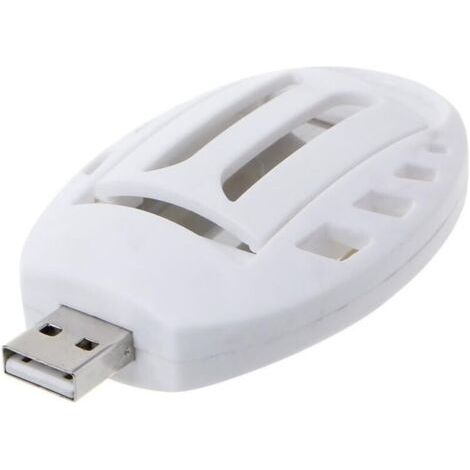 Tragbarer Elektrischer Usb-mückenschutz Für Outdoor, Wandern, Zuhause, Sommer, Neuer Insektenschutz, Weiß