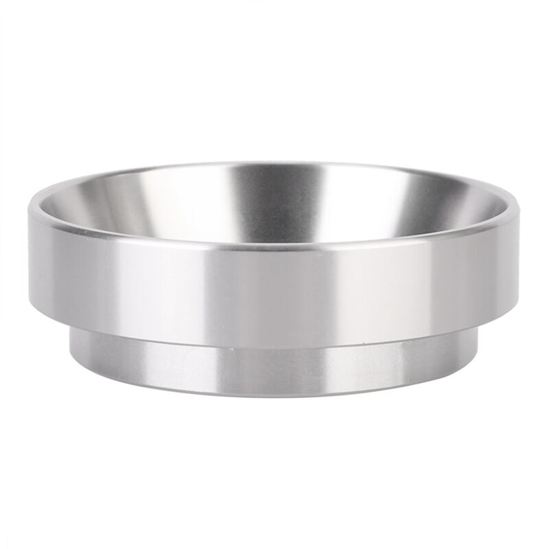Dosierring, 58 Mm, Silberne Aluminiumlegierung, Universeller Magnetischer Dosierring Für Kaffee, Kaffeemaschinenzubehör, Anti-flug-staub, Pulverbecher, Kaffeepulver-picker