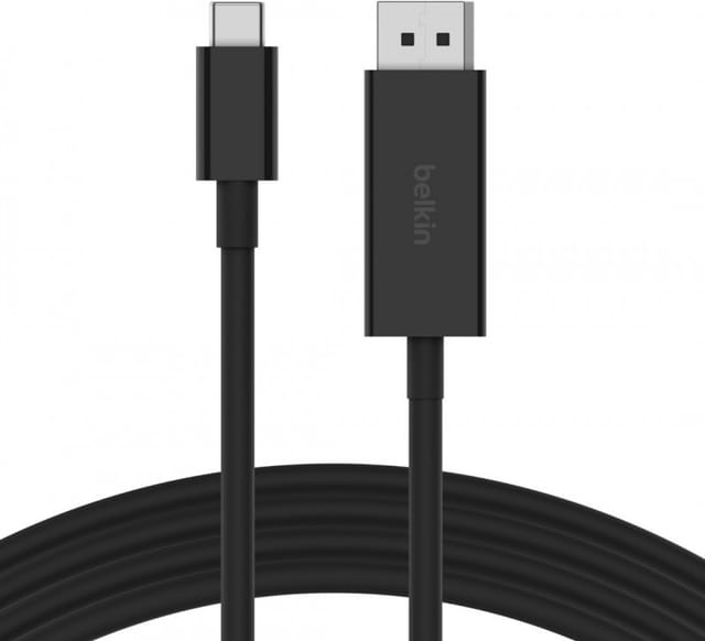 Belkin AVC014bt2MBK 2 m USB Typ-C DisplayPort Schwarz