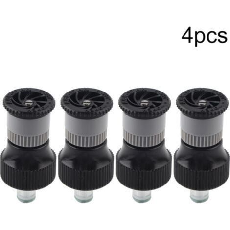 Kunststoff-gartenbewässerungsdüse, Bewässerungswerkzeug, G1/2 Zoll Dn15 Innengewinde, 4er-pack Bodensprinkler, Verstellbare Düse, Für Rasen
