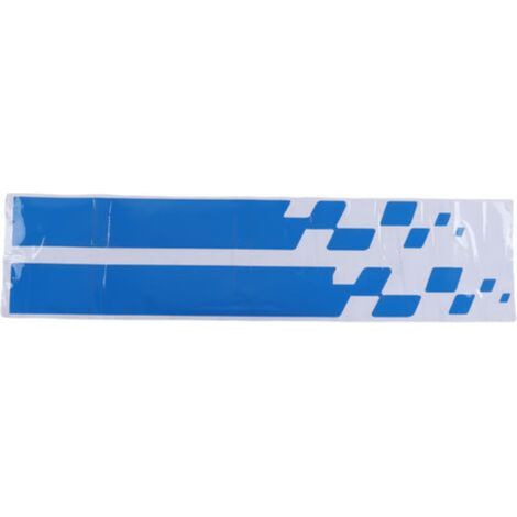 2er-pack Selbstklebende Vinyl-motorhaubenaufkleber, Universelle Motorhauben-klebestreifen, 90 X 9 Cm / 35,4 X 3,5 Zoll, Blau